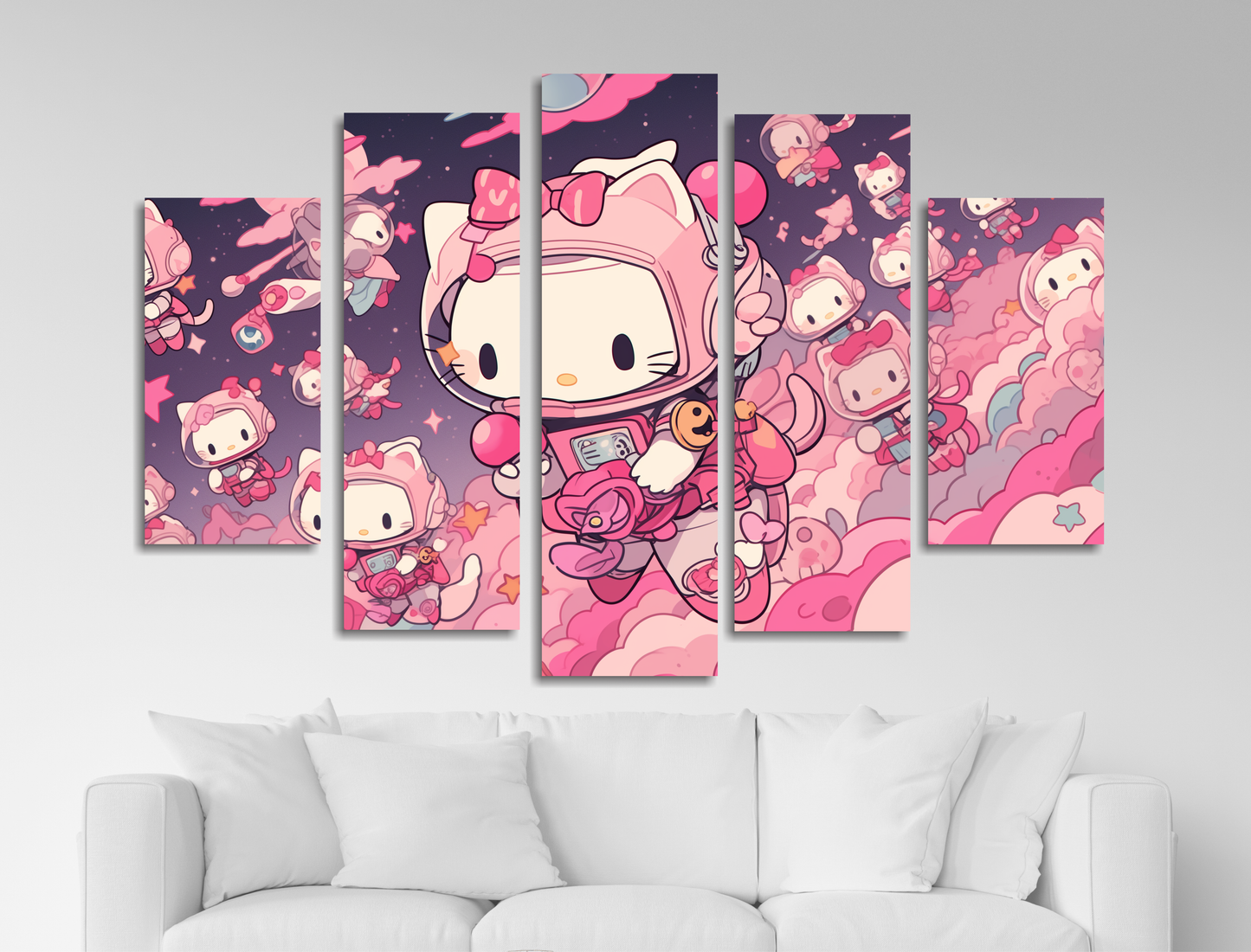 Cuadro Hello Kitty SET X5
