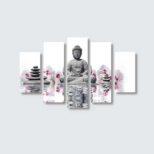 Cuadro Buda Zen SET X5
