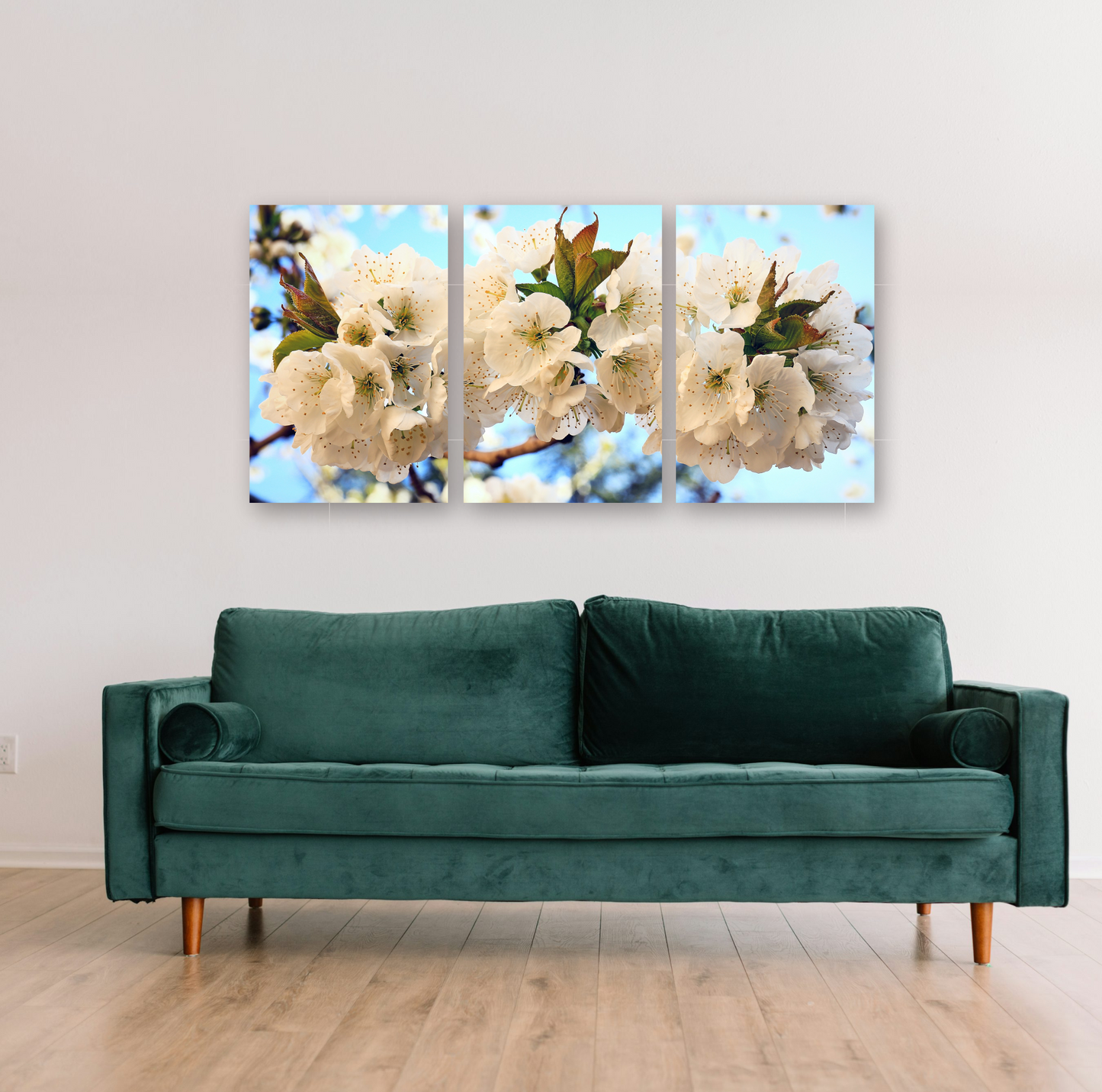 Cuadro Decorativo Flores SET x3
