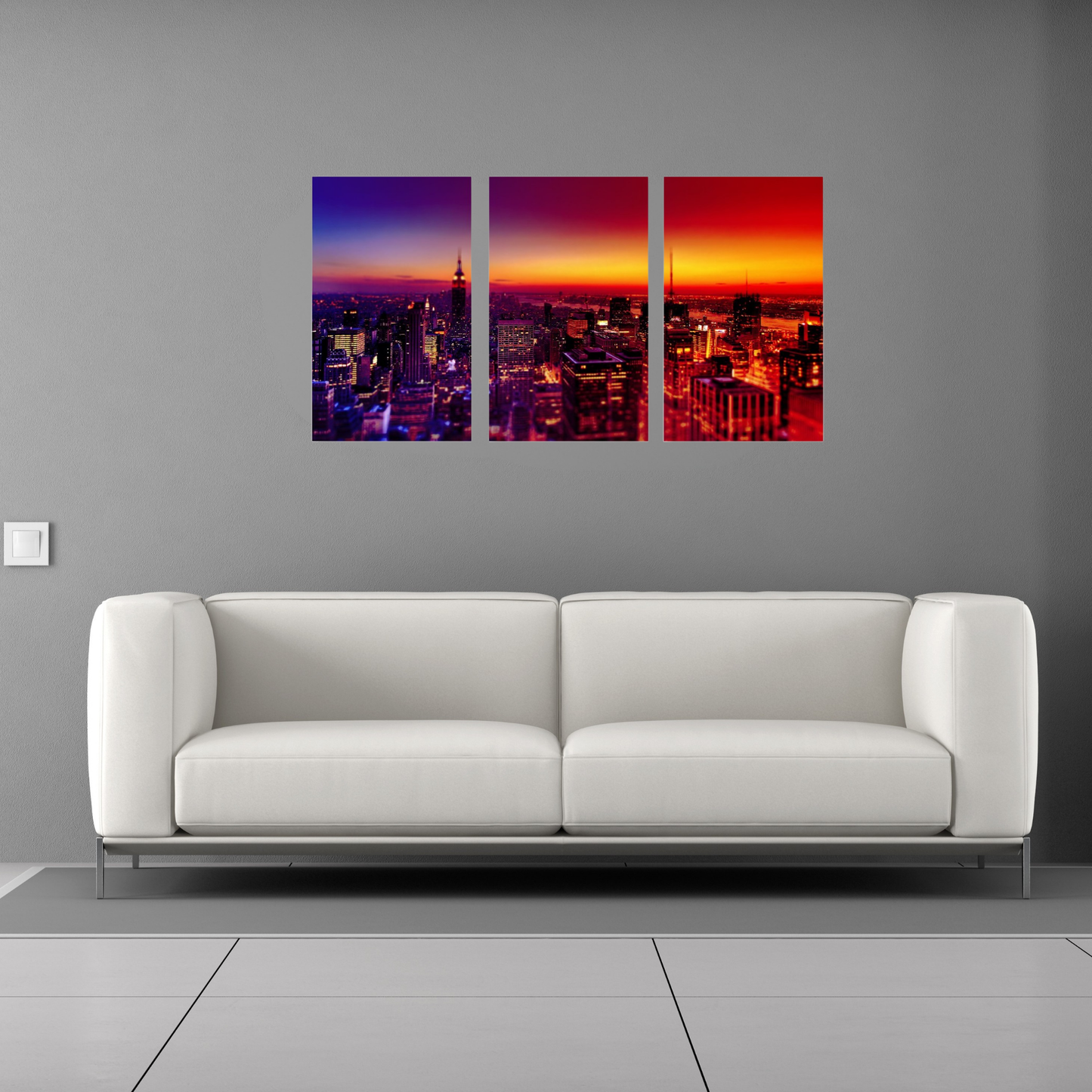 Cuadro Ciudad SET x3