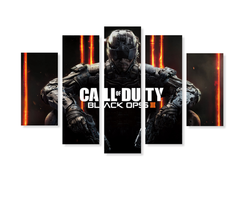 Cuadro Call Duty SET X5