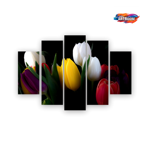 Cuadro Tulipanes SET X5