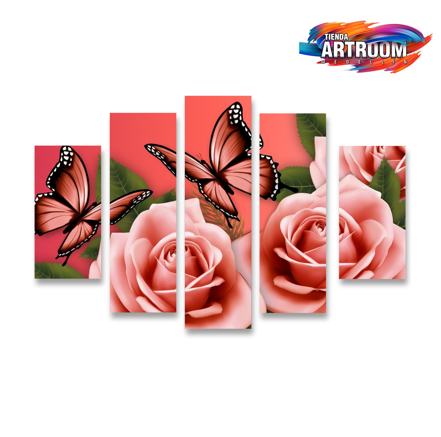 Cuadro Mariposa SET X5