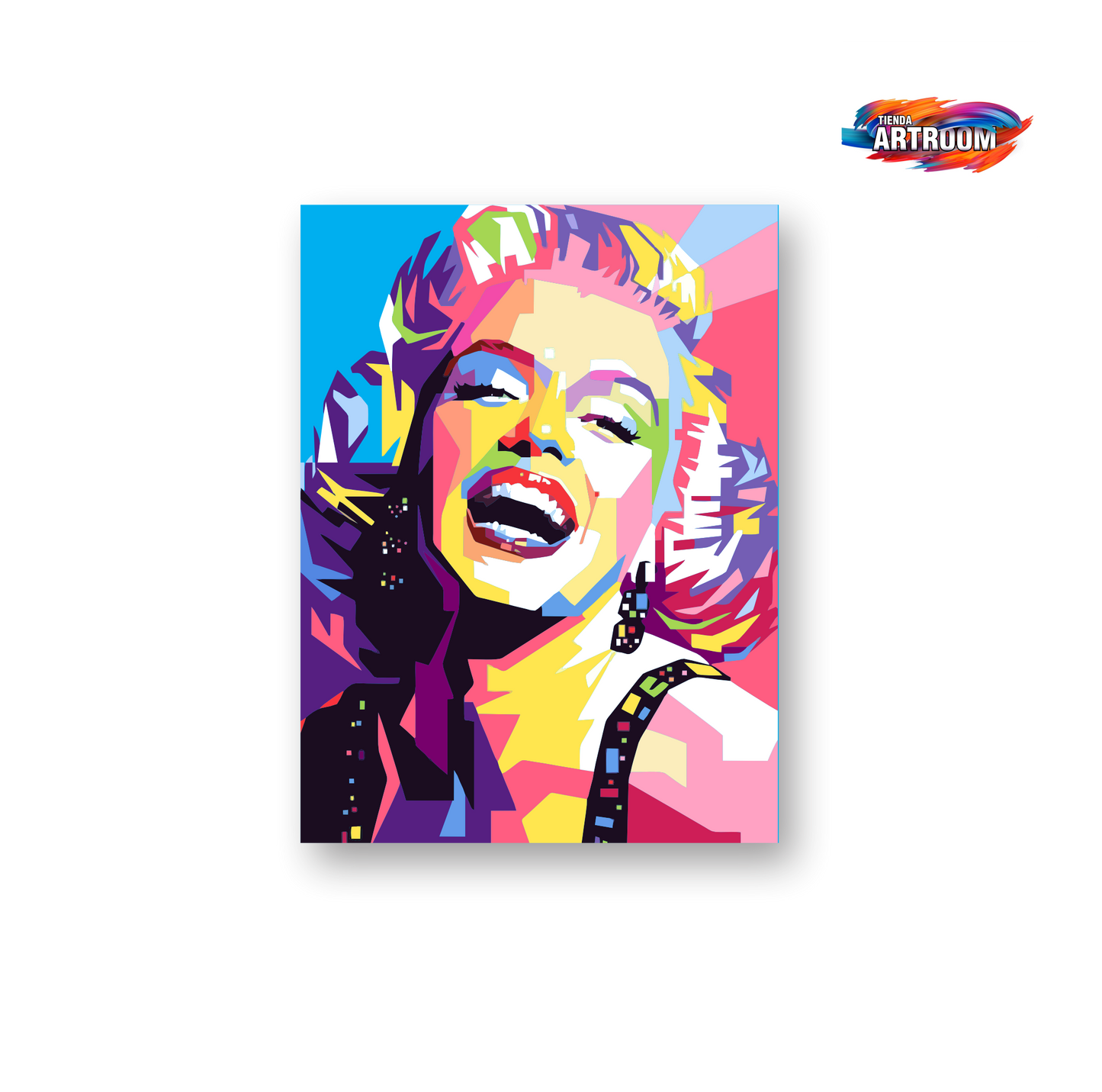 Cuadro Marilyn Colorido