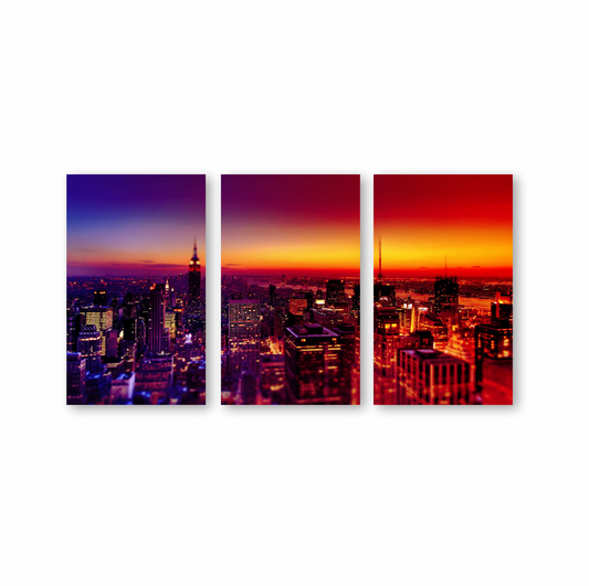Cuadro Ciudad SET x3