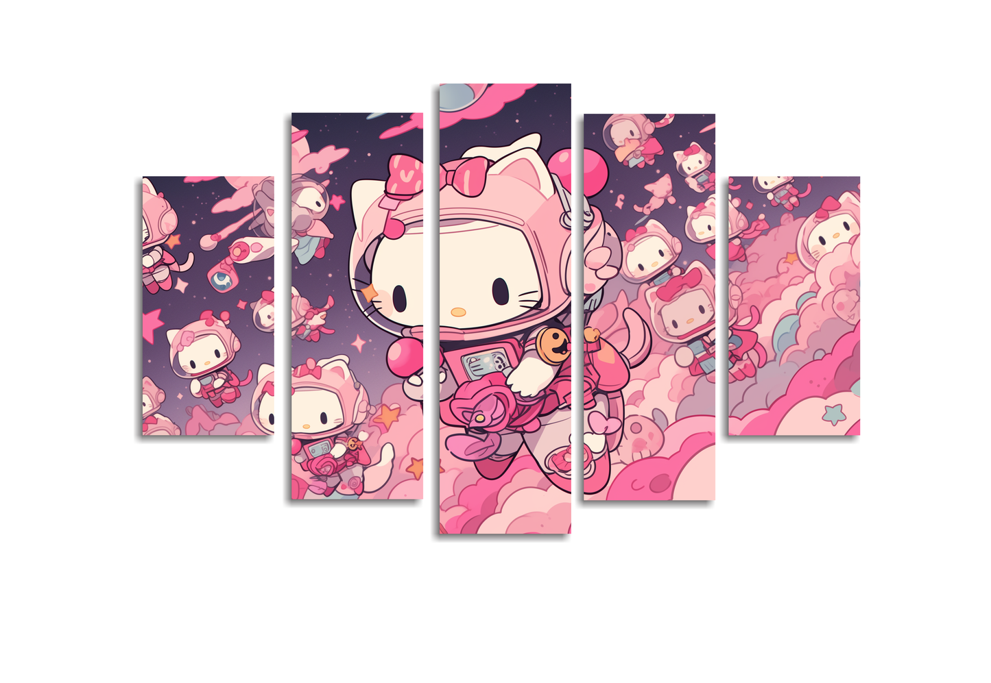 Cuadro Hello Kitty SET X5