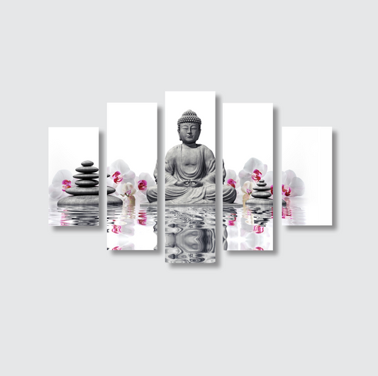 Cuadro Buda Zen SET X5