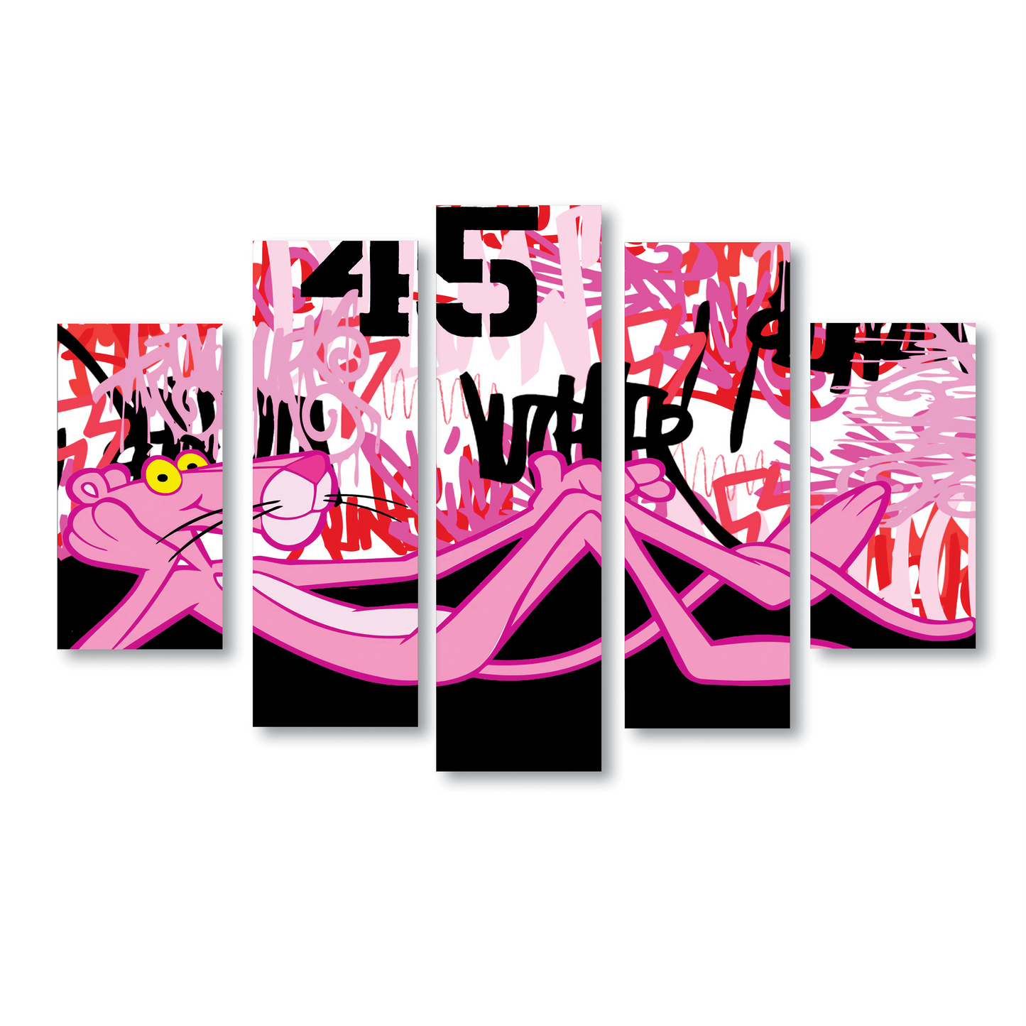 Cuadro Pantera Rosa 45 SET X5