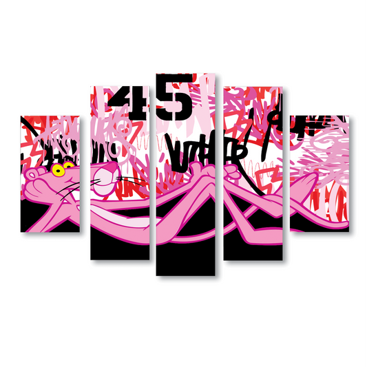 Cuadro Pantera Rosa 45 SET X5