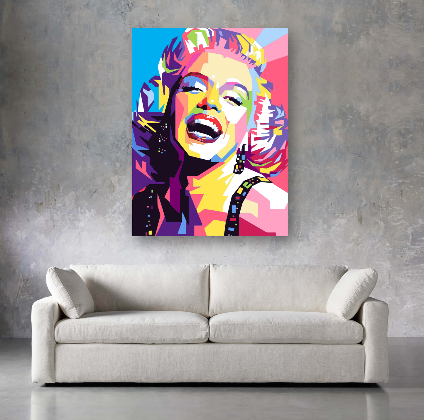 Cuadro Marilyn Colorido