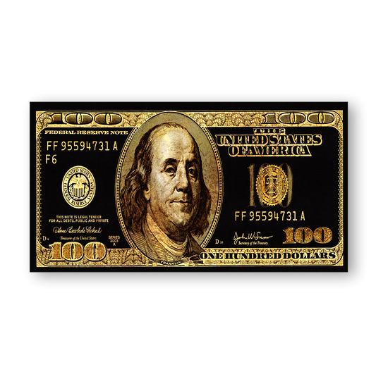 Cuadro Dólar Dorado