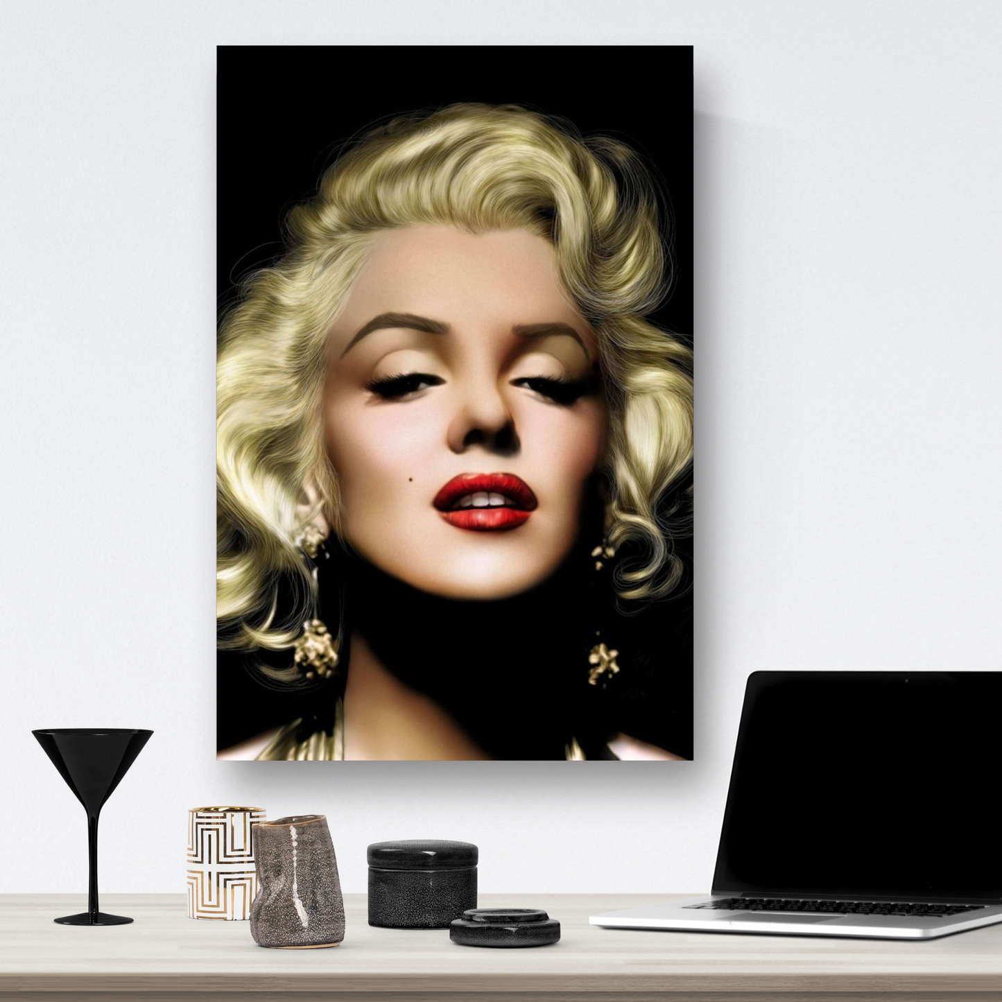 Cuadro Marilyn Blanco & Negro