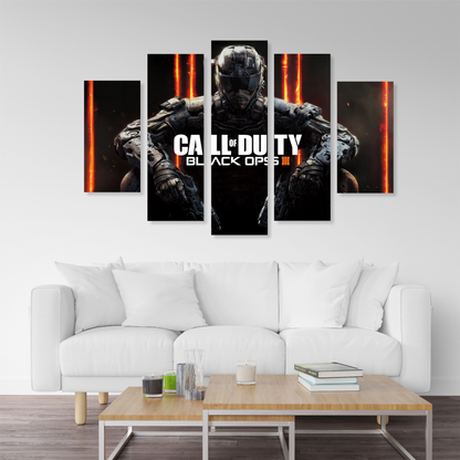 Cuadro Call Duty SET X5