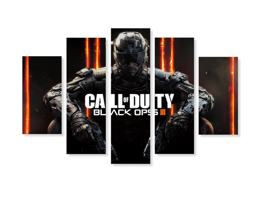 Cuadro Call Duty SET X5