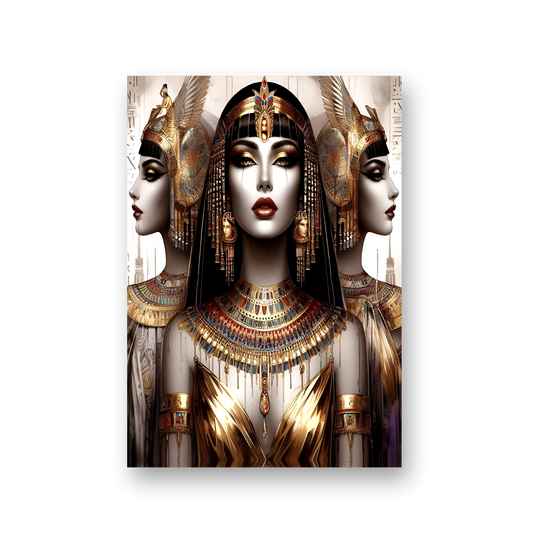 Cuadro Dorado Cleopatra