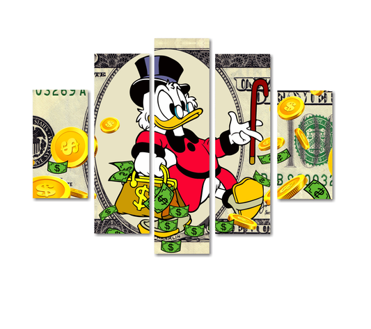Cuadro Mc Pato SET X5