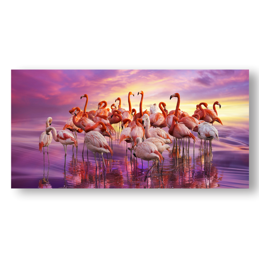 Cuadro Grupo De Flamencos